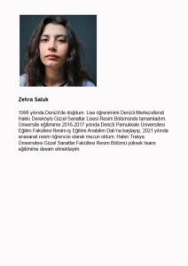 Zehra SALUK-cv